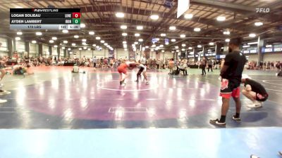 170 lbs Rr Rnd 1 - Logan Solieau, Lone Star Legends vs Ayden Lambert, Iron Faith Wrestling