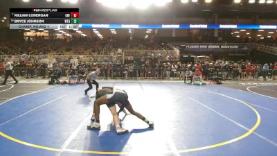 190 3A Champ. Round 1 - Killian Lonergan, Creekside vs Bryce Johnson, William T Dwyer