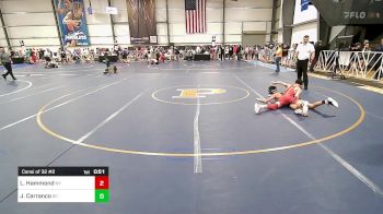 112 lbs Consi Of 32 #2 - Lucas Hammond, NY vs Josiah Carranco, SC