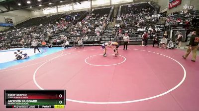 135 lbs Cons. Round 4 - Troy Roper, Tooele High School vs Jackson Huggard, Murray High School