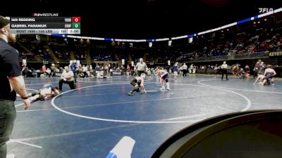 145 lbs Round Of 16 - Ian Redding, York Suburban vs Gabriel Paraniuk, Central Valley
