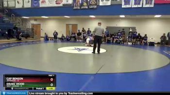 160 lbs Placement Matches (8 Team) - Cap Benson, Jefferson vs Drake Wood, West Laurens