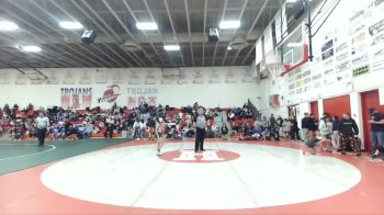 100 lbs Quarterfinal - Maliya Halpin, Borah vs Aliayha Torres, Middleton