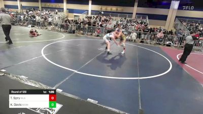 126 lbs Round Of 128 - Talon Spry, Inland Elite WC vs Kash Davis, Redmond HS