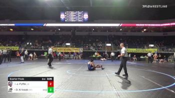 197 lbs Quarterfinal - Matthew Abraham, Toledo vs Michael Jackson, Allen