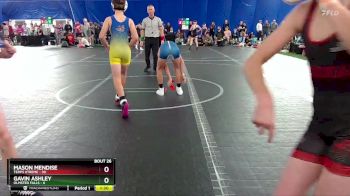 96 lbs Round 7 (8 Team) - Mason Mendise, Terps Xtreme vs Gavin Ashley, Olmsted Falls