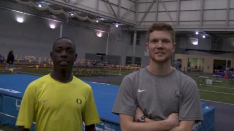 Oregon DMRs - The Anchors Edward Cheserek and Trevor Dunbar