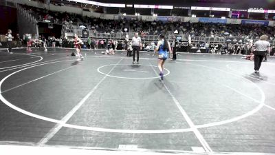 124 lbs Round Of 32 - Isabelle Hesler, Missi WC vs Alyssa Calovich, Chapman
