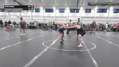 144 lbs Round 1 (4 Team) - Nathan Klingensmith, All American vs Ryan Angel, St. Paris Graham