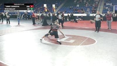 132 lbs Round Of 64 - Jimmy Shrestha, Watertown vs Ryan Malloy, Bow