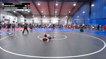 100 lbs Rr Rnd 2 - Preston Silva, Ruthless - HS vs Jackson Ferrone, Triumph Blue - HS