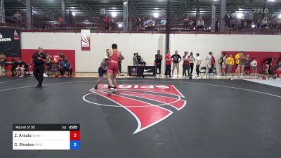 82 kg Round Of 32 - Zack Arsala, Gunston Wrestling Club vs George Rhodes, Prtc