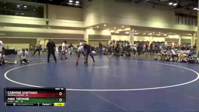 195 lbs Quarters & Wb (16 Team) - Mike Tironne, CLWC / IWC vs Carmine ...