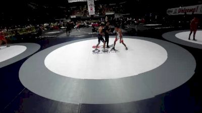 150 lbs Champ. Round 1 - Lucas Vasquez, Sunnyvale Wrestling Club vs James Newton-Busalacchi, El Camino SSF High School Wrestling