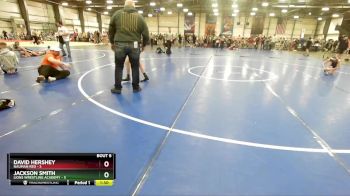 80 lbs Rd# 3 12:00pm Friday - David Hershey, Nauman Red vs Jackson Smith, Lions Wrestling Academy