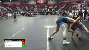 125 lbs Champ. Round 1 - Lucas Ryan, Askren Wrestling Academy vs Anthony Perez, Streetsboro
