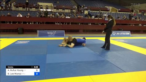 Aaron Rufus Young vs Brandon Lee Munoz 2024 Pan IBJJF Jiu-Jitsu No-Gi Championship