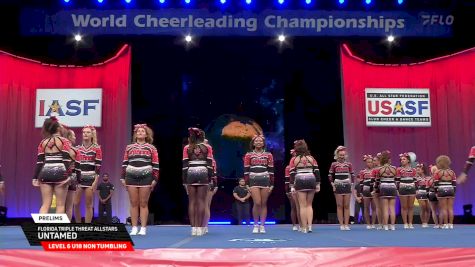 Florida Triple Threat Allstars - uNTamed [2025 L6 U18 Non Tumbling Prelims] 2025 The Cheerleading Worlds