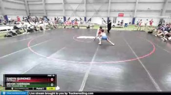 106 lbs Placement Matches (8 Team) - Zaidyn Quinonez, Colorado vs Devon Harrison, Team Missouri Red