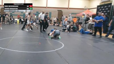 92 lbs 3rd Place Match - Erik McDonough, Seawolf Wrestling vs David Hunanyan, Scanlan Wrestling Academy