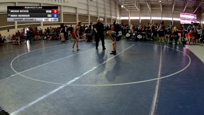 120 lbs Cons. Round 2 - Evin Parravano, Idaho vs Silas Gomez, Colorado