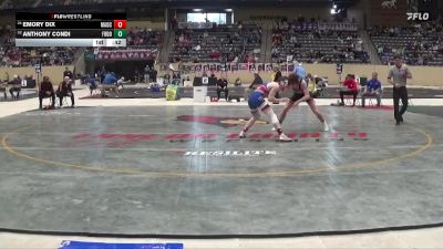 138 lbs Cons. Semi - Anthony Condi, Frederick Douglass vs Emory Dix, Madison Central