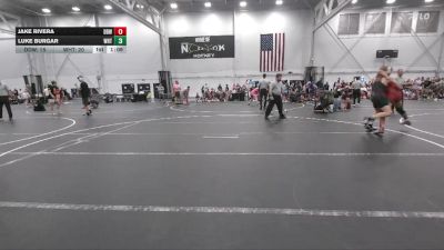 157 lbs Round 3 (4 Team) - Jake Rivera, Dirty Den Wrestling vs Luke Burgar, Whitted Trained