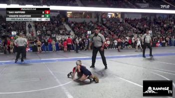 40 lbs 3rd Place Match - Chasyn Shartzer, Abilene vs Dax Hufferd, Iola Kids