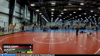 80 lbs Rd# 8- 12:30pm Saturday Final Pool - Charlie Atkinson, New England United vs Caleb Heyder, SELECT, Utah