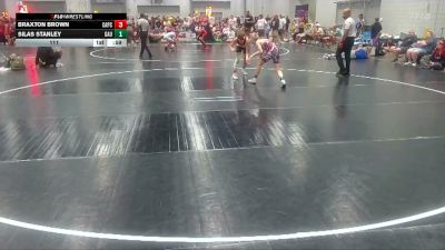 111 lbs Round 4 (6 Team) - Braxton Brown, Captial City WC vs Silas Stanley, GA United