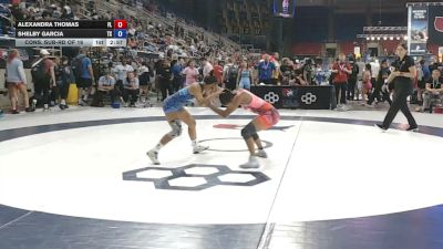 95 lbs Cons. Sub-rd Of 16 - Alexandra Thomas, Florida vs Shelby Garcia, Texas