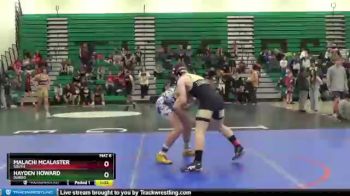 170 lbs Cons. Round 1 - Hayden Howard, Dubois vs Malachi McAlaster, South