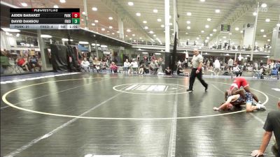 147 lbs Rr Rnd 1 - Aiden Baraket, Parkland - HS vs David Dansou, FredRo & Co