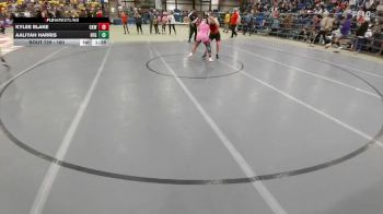 160 lbs Round 2 - Aaliyah Harris, Newcastle Fall Guys vs Kylee Blake, Camel Kids Wrestling
