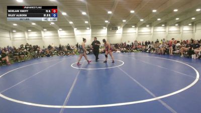 207 lbs Noelani Knott, Pennsylvania Blue vs Riley Alborn, Ohio Blue