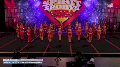 Steele Athletics - Denver - Crimson Coed [2026 L5 Senior Coed Day 1] 2026 Spirit Sports Colorado Springs Nationals