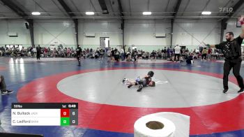 50 lbs Semifinal - Navarro Bullock, Jackson County Wrestling Club vs Cael Ledford, Banks Co. BattleBorn Wrestling
