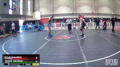 132 lbs Cons. Round 3 - Dylan Guillermo, Palm Desert vs Thomas Jablonski, Sultana