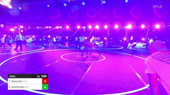 86 lbs 2nd Place - Theseus Hancock, Chickens Wrestling Club vs Venicio Anchondo, Ridge WC