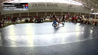 165 lbs Marques Allen, Arizona Blue vs Cory Langenberg, Nebraska
