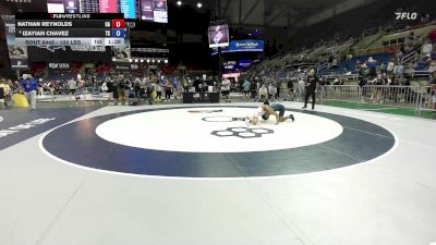 120 lbs Cons. Semis - Nathan Reynolds, CA vs Izayiah Chavez, TX