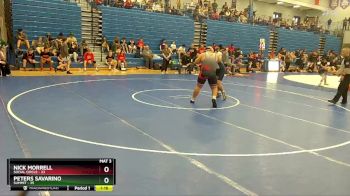 285 lbs Round 4 (4 Team) - Nick Morrell, Social Circle vs Peters Savarino, Summit