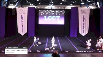 Lake Charles Cheer Training - Silver Sparkles [2023 All Levels Exhibition Day 1] 2023 Next Level Nationals-Houston