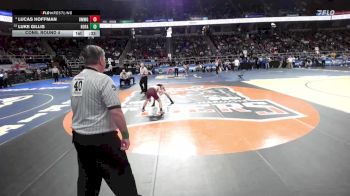 II-124 lbs Cons. Round 4 - Lucas Hoffman, Odessa Montour-Watkins Glen vs Luke Gillis, Hoosick Falls
