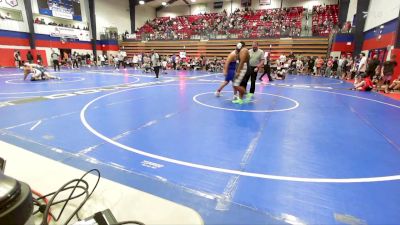 285 lbs Quarterfinal - Wilmer Gomez, Bixby HS Boys vs Donnealous Sims, Tulsa Union