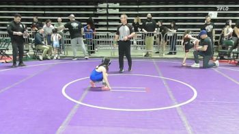 60 lbs Semifinal - Makenzie Messa, Belvidere Braves vs Aila Riley, Hawthorne
