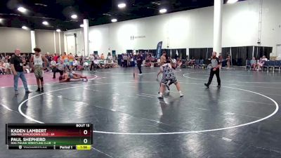 215 lbs Round 5 (6 Team) - Kaden Lambert, Indiana Smackdown Gold vs Paul Shepherd, Dog Pound Wrestling Club