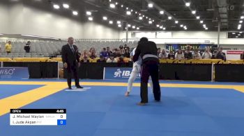 Jered Michael Wayland vs Ime Jude Akpan 2024 World Masters IBJJF Jiu-Jitsu Championship