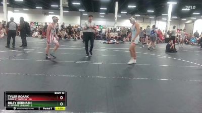 138 lbs Round 4 (6 Team) - Tyler Roark, Purge GT Anarchy vs Riley Bernash, U2 Upstate Uprising