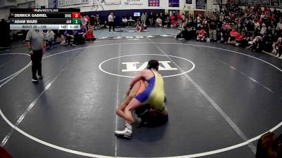 139 lbs Champ. Round 1 - Derrick Gabriel, Sharon Hs vs Adam Ware, Avella Area Hs